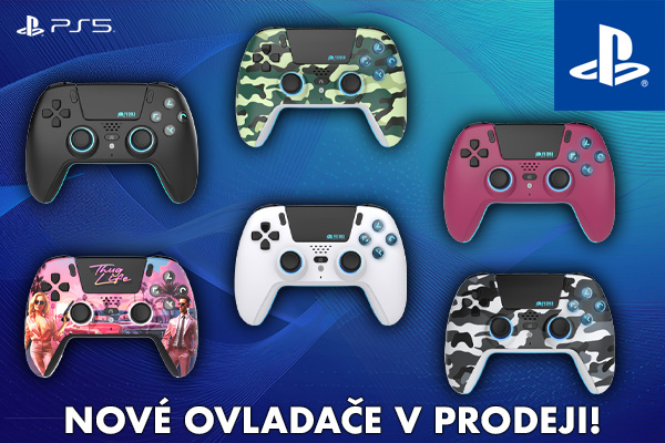 Vybírejte z nových ovladačů pro PS5!